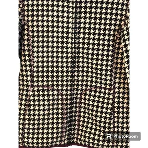 White Sierra Women's Alpha Tek Houndstooth Printed Jacket Size M - Picture 3 of 7
